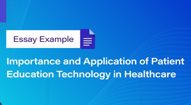 technology in healthcare essay